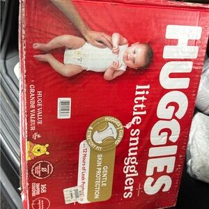 Little Snugglers Diapers - White